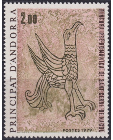 F-EX50759 ANDORRA MNH 1979 ART SAN GERNI DE NAGOL BIRD AVES PAJAROS OISEAUX.