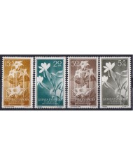 F-EX52466 SPAIN GUINEA MNH 1956 PRO-INDIGENOUS FLOWER FLORES