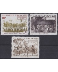 F-EX52366 FRENCH POLINESIA MNH 1992 DISCOVERY MAHORI WORLD DANCER.