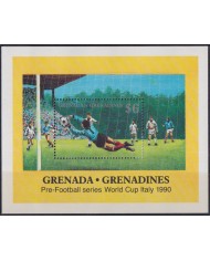 F-EX52184 GRENADA & GRENADINES MNH 1990 SOCCER WORLD CUP FOOTBALL.