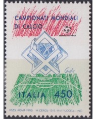 F-EX52186 ITALY MNH 1989 SOCCER WORLD CUP FOOTBALL.