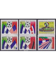 F-EX52208 EL SALVADOR MNH 1990 SOCCER WORLD CUP FOOTBALL.