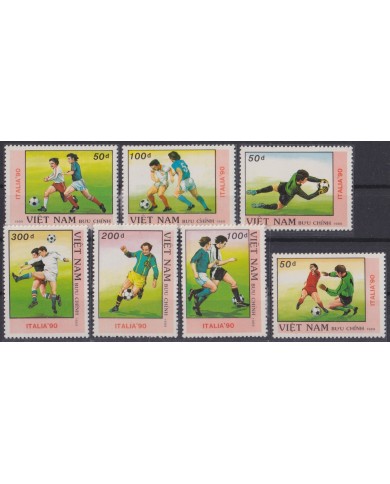 F-EX52222 VIETNAM MNH 1989 SOCCER WORLD CUP FOOTBALL.