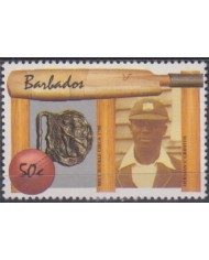 F-EX52022 BARBADOS MNH 1988 SPORT CRICKET CLUB HERMAN GRIFFITH.
