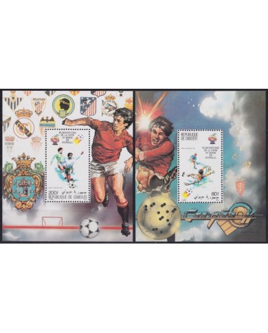 F-EX52411 DJIBOUTI MNH 1981 PERF WORLD CHAMPIONSHIP CUP SOCCER FOOTBALL.