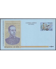 F-EX52467 ESPAÑA SPAIN 1998 AEROGRAMME 75th ANNIV MESSEGERS PIGEON BIRD.