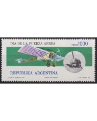F-EX50911 ARGENTINA 1981 AIR FORCE DAY PABLO CASTAIBERT AIRPLANE AVIATION AVION.