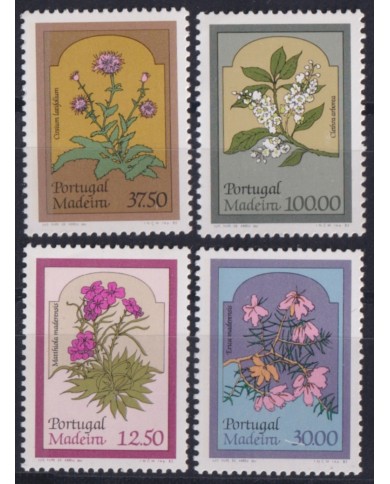 F-EX52464 MADEIRA PORTUGAL MNH 1983 GARDEN FLOWER FLORES.