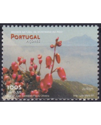 F-EX50866 AZORES PORTUGAL MNH 1999 EUROPA FLOWER FLORES.