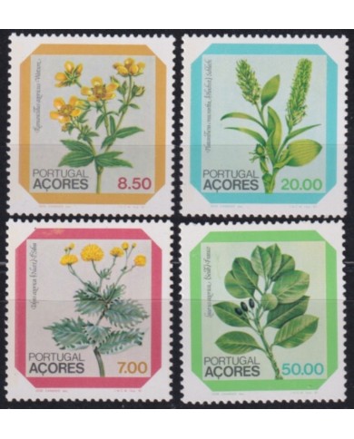 F-EX50846 AZORES PORTUGAL MNH 1981 FLOWER FLORES.