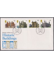 F-EX51295 UK ENGLAND 1978 FDC EDINBURGH CANCEL HISTORIC ARCHITECTURE CASTLE.