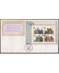 F-EX51298 UK ENGLAND 1978 FDC EDINBURGH CANCEL HISTORIC ARCHITECTURE CASTLE.