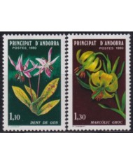 F-EX50845 ANDORRA MNH 1984 FLOWER FLORES GARDEN.