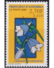 F-EX50848 ANDORRA MNH 2000 FLOWER FLORES GARDEN.