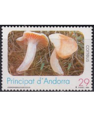 F-EX50858 ANDORRA MNH 1994 MUSHROOM HYGROPHORUSFLOWER FLORES GARDEN.