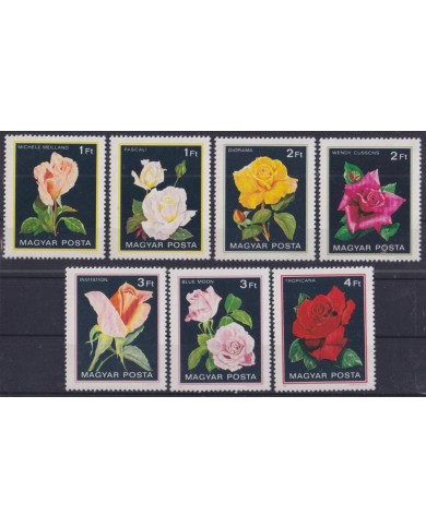 F-EX50838 HUNGARY MNH 1982 FLOWER FLORES GARDEN.