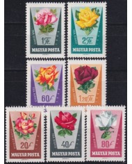 F-EX50871 HUNGARY MNH 1962 FLOWER FLORES GARDEN.