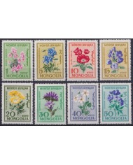F-EX50839 MONGOLIA MNH 1960 FLORES FLOWERS.
