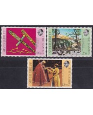 F-EX49587 GAMBIA UK ENGLAND MNH 1977 ROYAL FAMILY SILVER JUBILEE CORONATION.