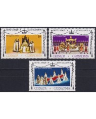 F-EX49615 GRENADA UK ENGLAND MNH 1977 ROYAL FAMILY SILVER JUBILEE CORONATION.