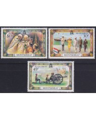 F-EX49590 MONTSERRAT UK ENGLAND MNH 1977 ROYAL SILVER JUBILEE CORONATION.