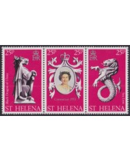 F-EX49578 ST HELENA UK MNH 1978 ROYAL SILVER JUBILEE CORONATION.