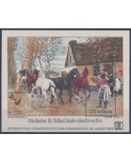 F-EX52518 DANMARK DENMARK MNH 1976 HORSE OTTO BACHE.