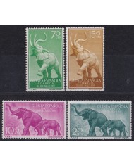 F-EX52525 GUINEA ESPAÑA MNH 1957 NATURE CONSERVATION STAMPS DAY ELEPHANT.
