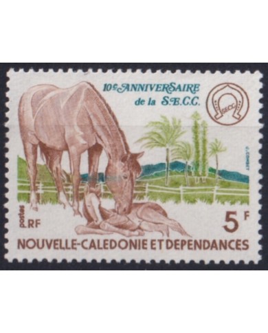 F-EX52530 NEW CALEDONIE MNH 1979 SEGG ANNIVERSARY HORSE.