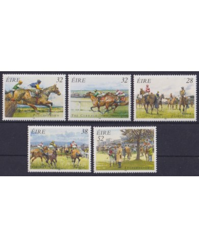 F-EX52533 EIRE IRELAND IRLANDA MNH 1996 HOCKEY HORSE RACE CABALLOS.