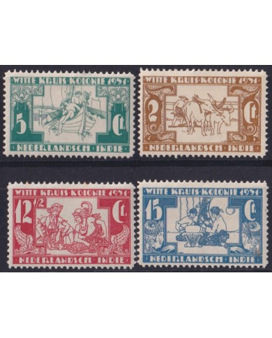 F-EX52662 NEDERLAND INDIE MH 1931 YOUTH CHILDREN FUND CARE.