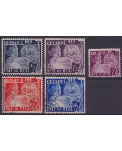 F-EX52656 NEDERLAND INDIE 1936 USED YOUTH CHILDREN FUND CARE.