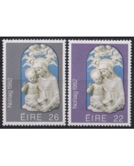 F-EX52541 IRELAND EIRE 1982 MNH CHRISTMAS NAVIDAD RELIGION ART GOTICS SCULTURE.