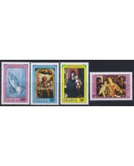 F-EX50930 UGANDA MNH 1986 CHRISTMAS NAVIDAD ART PAINTING TITIAN DURER.