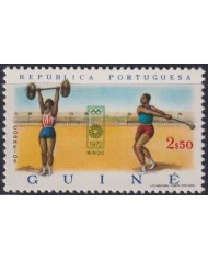 F-EX51121 GUINEE GUINEA PORTUGAL MLH 1972 OLYMPIC GAMES MUNICH ATHLETISM.