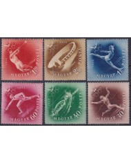 F-EX51106 HUNGARY MLH 1952 OLYMPIC GAMES HELSINKI ATHLETISM FENCING GYMNASTICS.