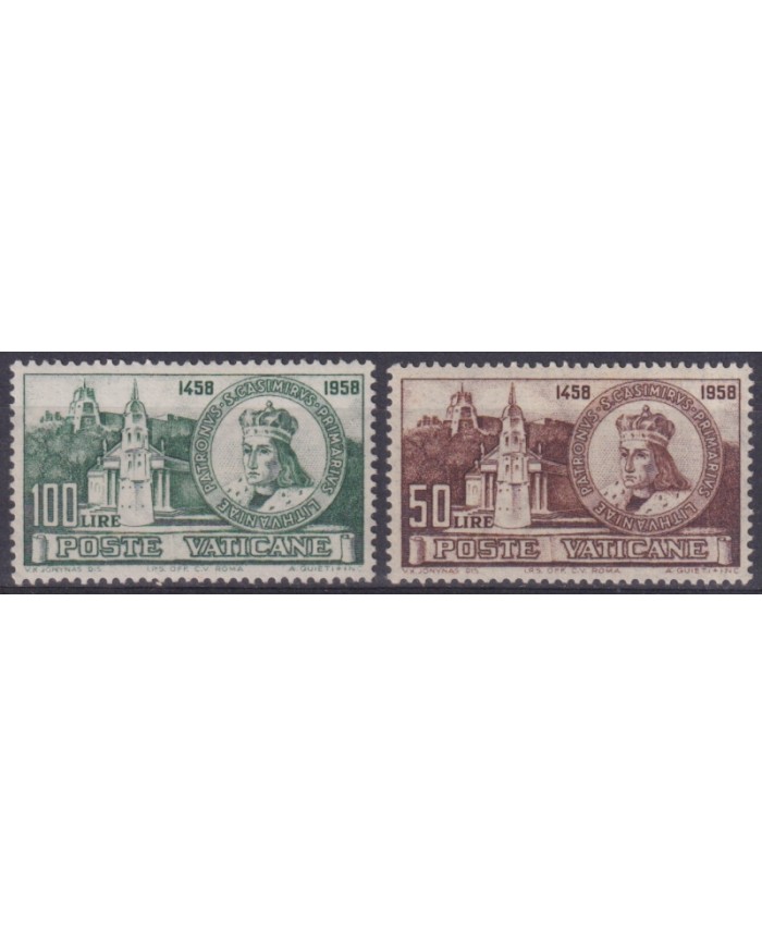 F-EX43540 VATICAN CITY MH 1959 S CASIMIR ARCHITECTURE.