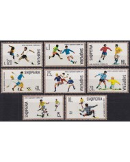 F-EX51026 ALBANIA MLH 1974 WORLD CHAMPIONSHIP SOCCER FOOTBALL.