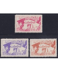F-EX52724 TUNIS TUNISIE TUNISIA 1957 MH PROCLAMATION OF REPUBLIC SOLDIER +54€.