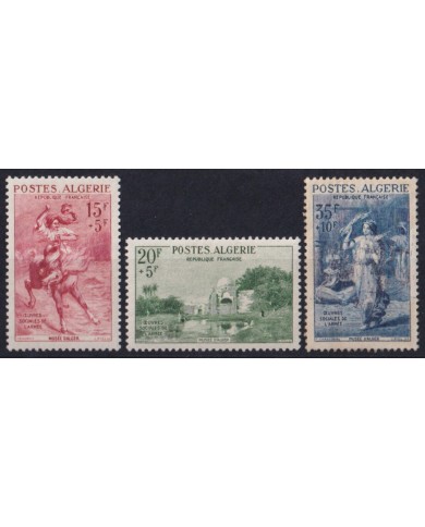 F-EX52693 ALGERIE ALGERIA 1957 MLH ALGIERS MUSEUM ART PAINTING.