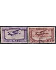 F-EX52759 EGYPT 1926-27 Nº1-2 AIRMAIL AIRPLANE AVION.