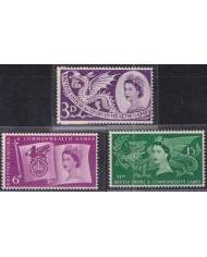 F-EX50663 UK ENGLAND 1958 MNH SPORT COMMOWEALTH GAMES.
