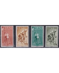 F-EX50662 IFNI SAHARA SPAIN 1958 MNH SPORT CHILD DAY CYCLING BASKETBALL.