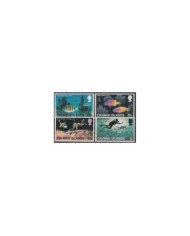 F-EX18551 DOMINICA MNH WHALE FISH BALLENAS PECES.