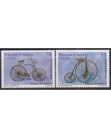 F-EX50811 ANDORRA 1998 MNH HISTORY OF CICLE CYCLING.