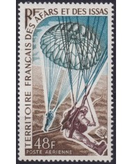 F-EX50815 AFARS ET DES ISSAS MNH PARACHUTE PARACHUTISTS.