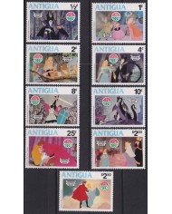 F-EX52791 ANTIGUA MNH 1980 CHRISTMAS NAVIDAD WALT DISNEY SLEEPY BEAUTY.