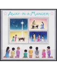 F-EX51912 CHRISTMAS IS MNH 1981 CHRISTMAS NAVIDAD CHILDREN DRAWING.