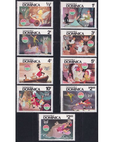 F-EX52801 DOMINICA MNH 1980 CHRISTMAS NAVIDAD WALT DISNEY PETER PAN.