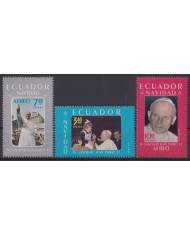 F-EX52800 ECUADOR MNH 1981 CHRISTMAS NAVIDAD POPE JOAN PAUL I.